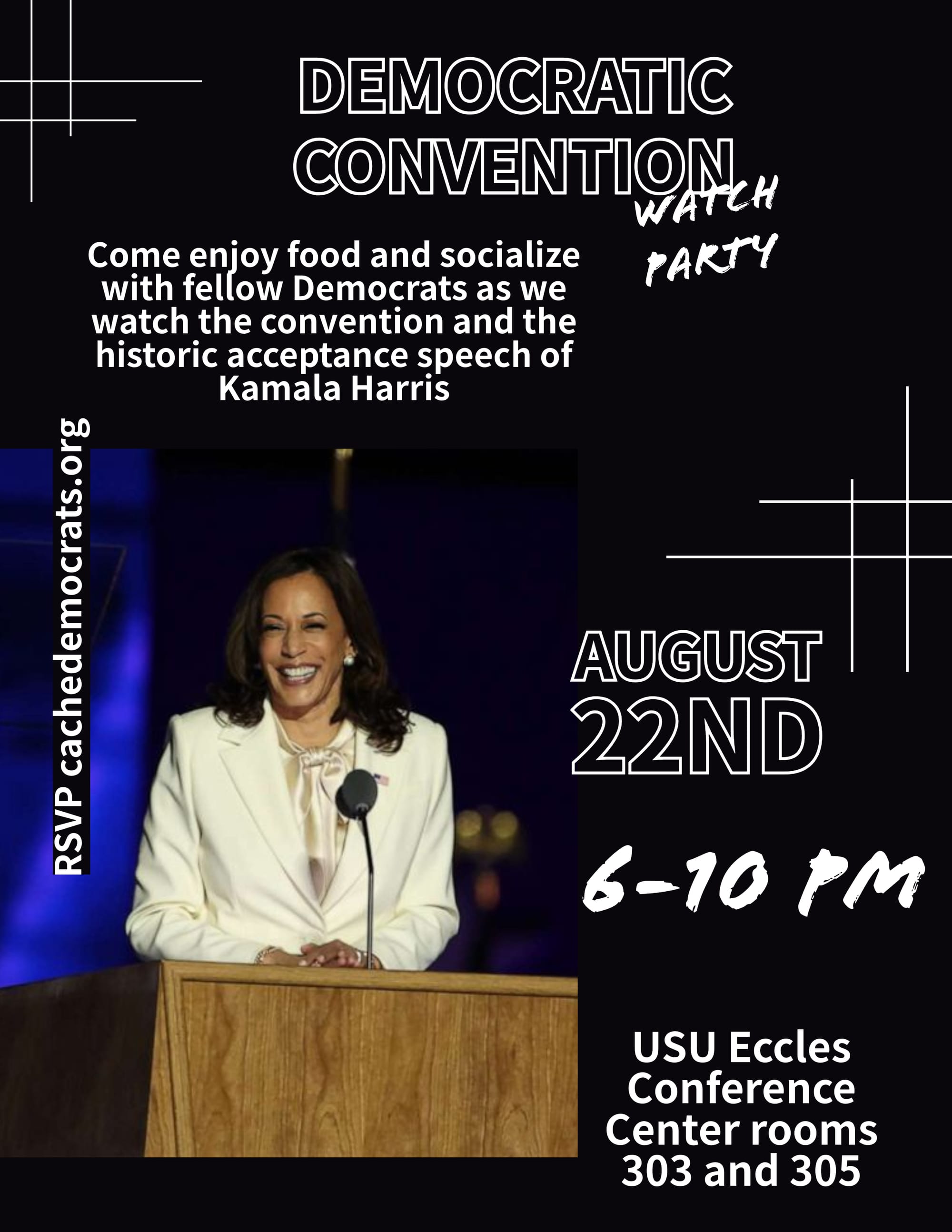 RSVP Here: Democratic National Convention Watch Party