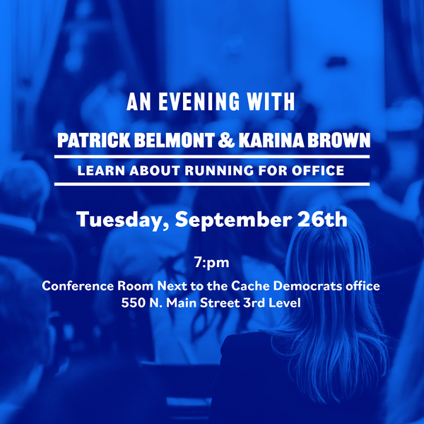 Evening with Patrick Belmont & Karina Brown